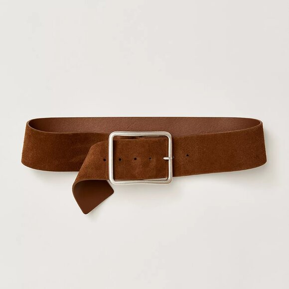 Suede Hex Hip Belt - Picture 2 of 3